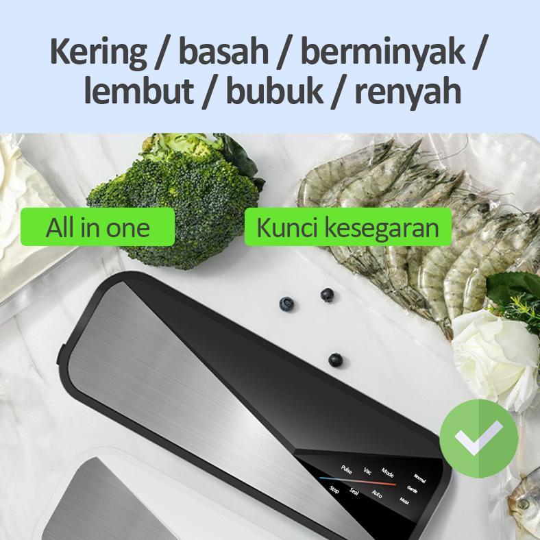 NEW Bonkyo Portable Food Vacuum Sealer - VM2 Vakum Makanan Portable Untuk Makanan Basah dan Kering V