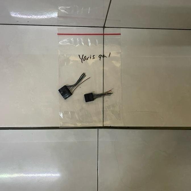 Soket speedometer Toyota Yaris bakpao 2006-2012 dengan potongan kabel