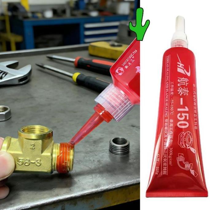 RGPOTZ Cairan Sealant Pipa Tahan Panas Thread Sealant Anti Bocor Untuk Plumbing Sealant Cair