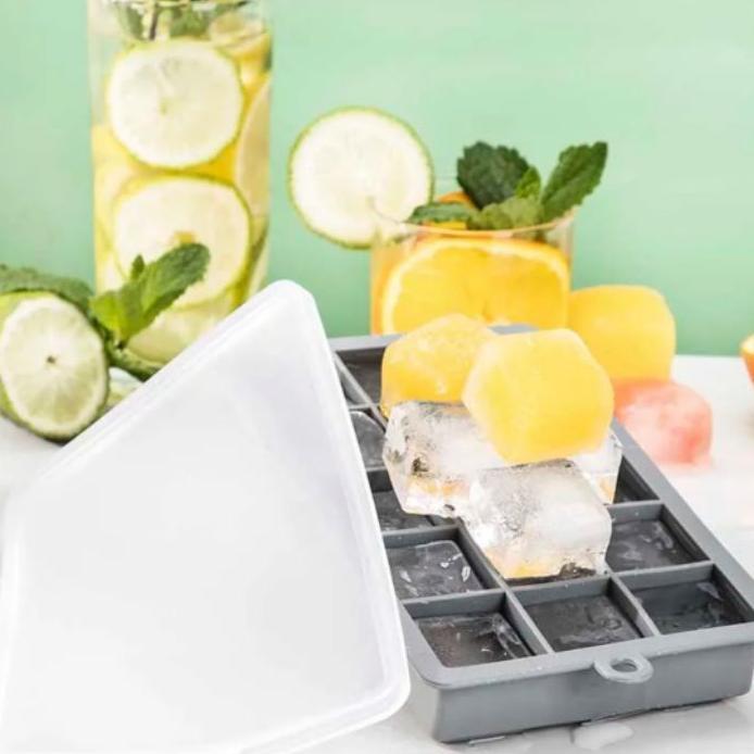 Cetakan Mpasi/Kaldu/Es Batu/Bumbu Bpa Free / Cetakan Es Batu Silikon