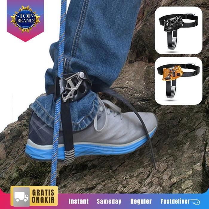 Pantin Foot Ascender Ascension Adjustable Foot Ascender Climbing Ascender Kaki Caving Climbing