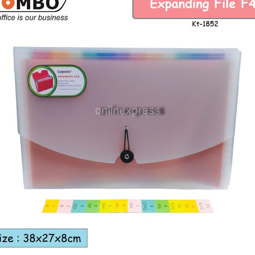 Expanding File F4 / Map Sekat / Expanding Dokumen File 1852 / Map Tali