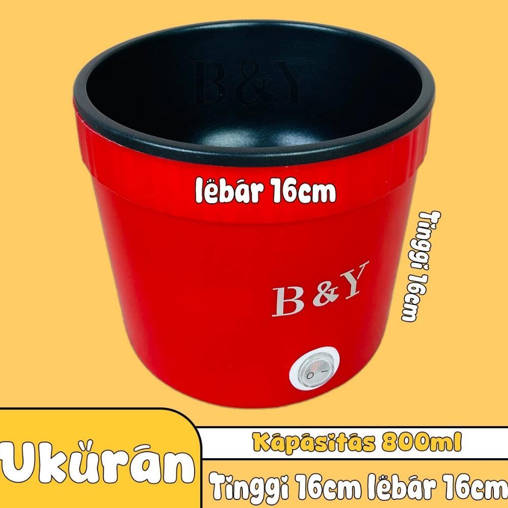 HOT SALE Alat Masak Mini / Panci Listrik Mini Teflon / Panci Listrik 0,8L / Panci Masak Listrik Mini