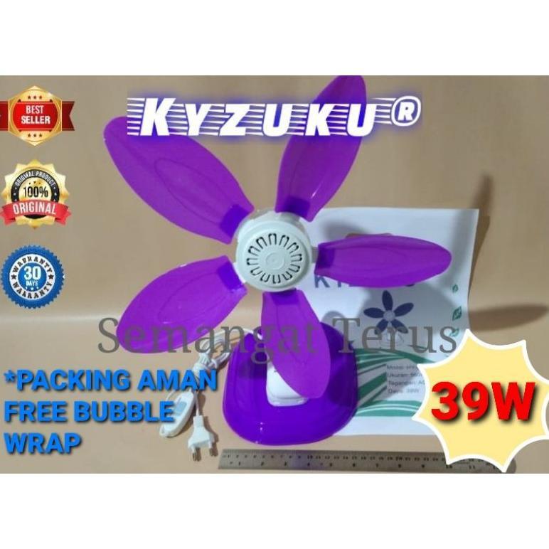NEW Mini Kipas angin (2 in 1)Jepit dan duduk kyzuku 39w/Desk fan Kyzuku 39w