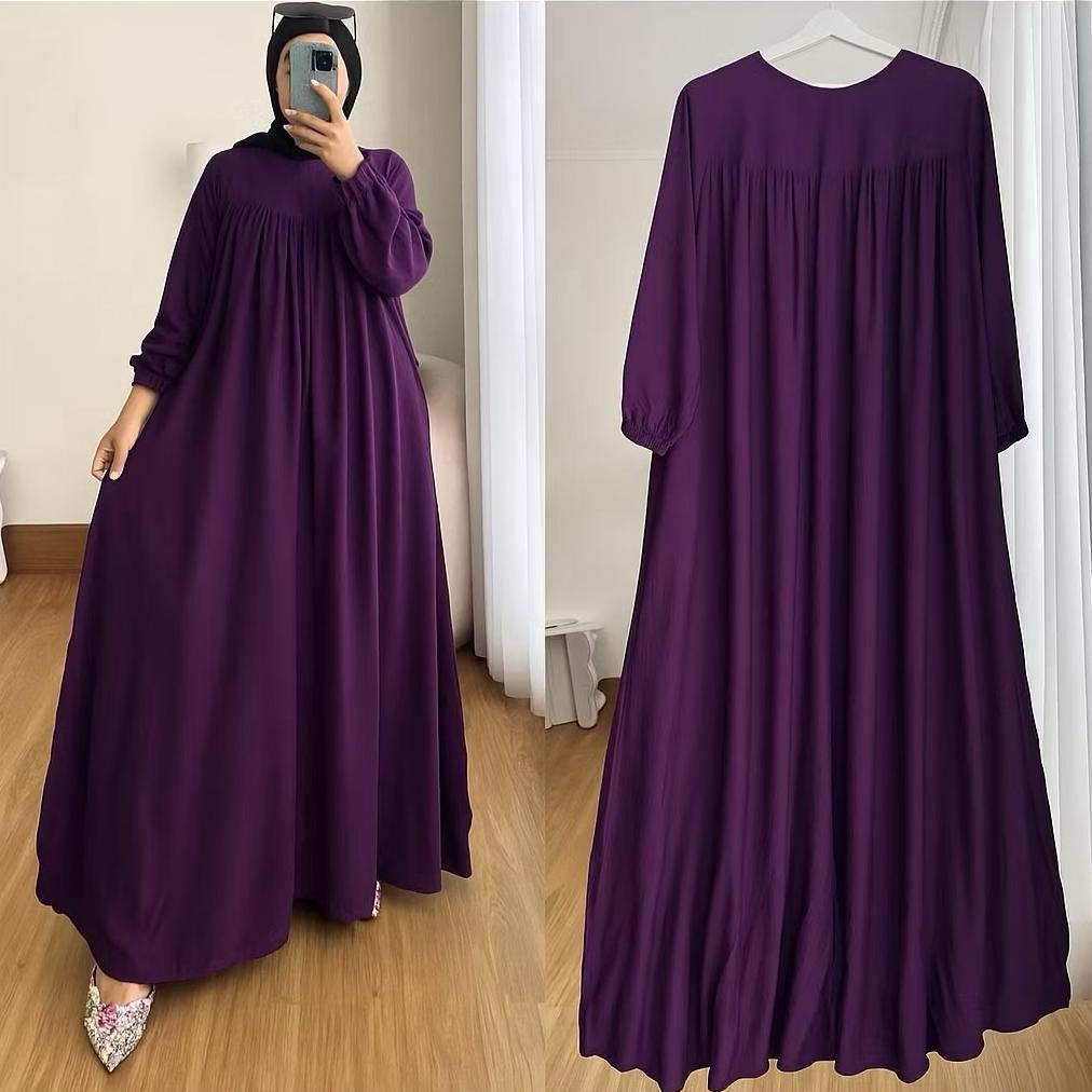 gamis rayon twill ld 120,130,140,150 gamis fuji gamis nagita oversize gamis lebaran terbaru gamis ju