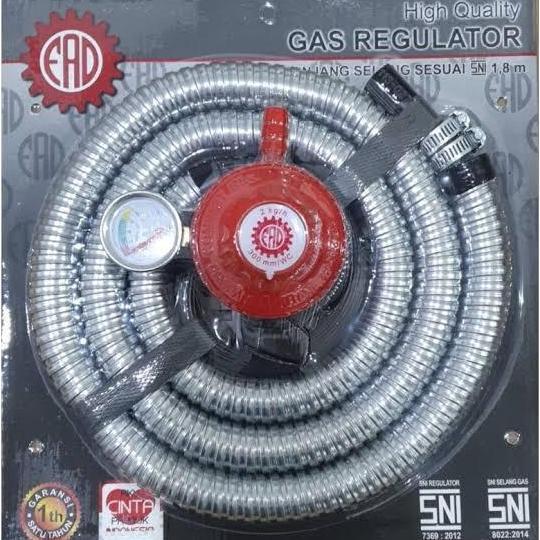 Selang Plus Regulator Gas Personalux untuk Kompor Gas Tabung LPG