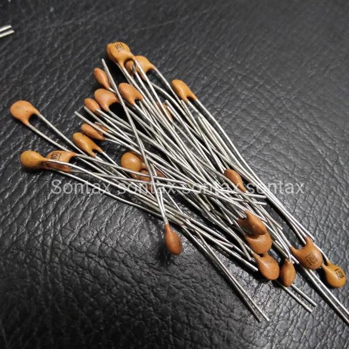 100PF 100 PF NPO CAPACITOR KAPASITOR MURATA KECIL STX27