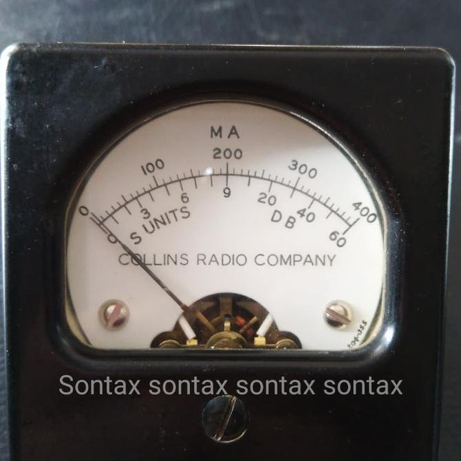 VU METER COLLINS RADIO COMPANY STX27