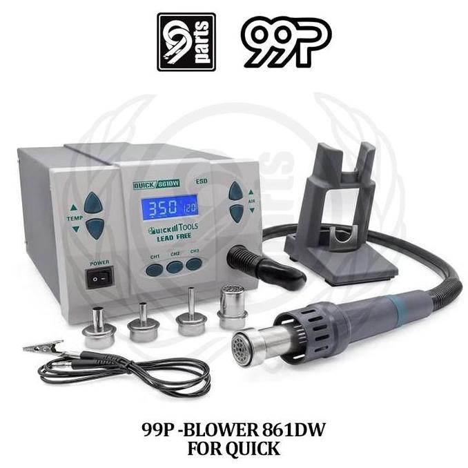 Agasitoptopan - Blower Quick 861DW Original / Hot Gun Quick 861DW / Hot Air Blower Quick 861DW / Sol