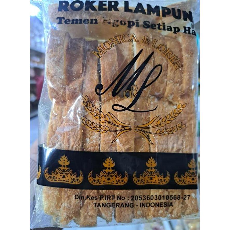 Roti Kering Roker Lampung Monica Loren Rasa Cokelat Keju Dan