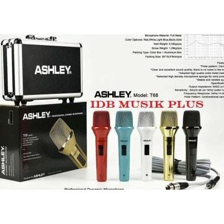 MIC KABEL ASHLEY T68 T 68 ORIGINAL ASHLEY