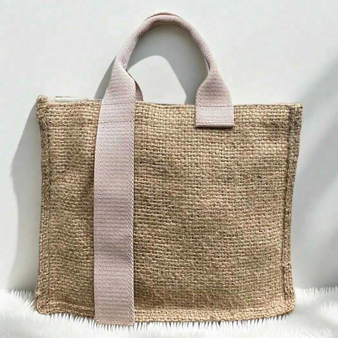 Tote Bag Tas Karung Goni Tali Panjang - Tas Jinjing Bahan Goni Serat Tebal - Tas Souvenir Hampers Go