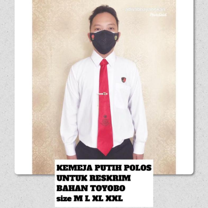 ADIVA - KEMEJA DINAS PUTIH UNTUK INTEL DAN RESKRIM