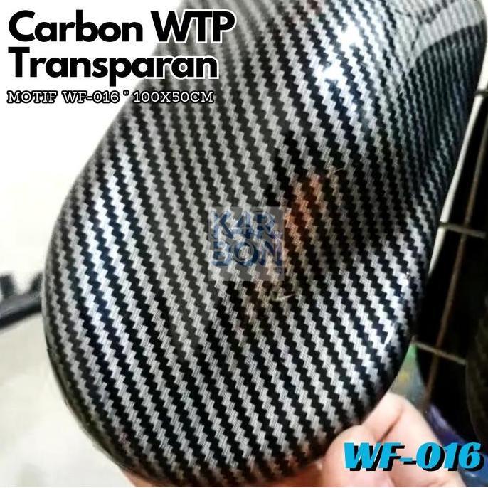 Carbon Celup WTP Water Transfer Film Transparan