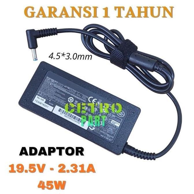 DS145 - Super murah Adaptor Charger 45W JACK BIRU - Compatible model 14s-dk1524AU 14s-dk1514AU 14s-d
