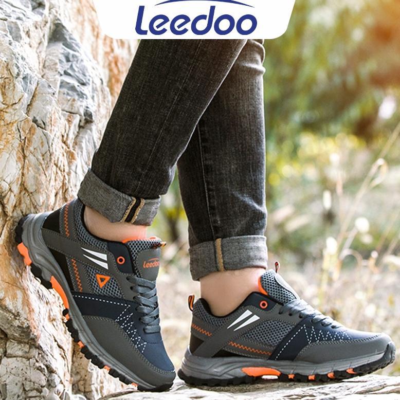 NEW Leedoo Sepatu Hiking Pria Sneakers Gunung Anti Air Outdoor Shoes Original Kasual hiking Anti Air