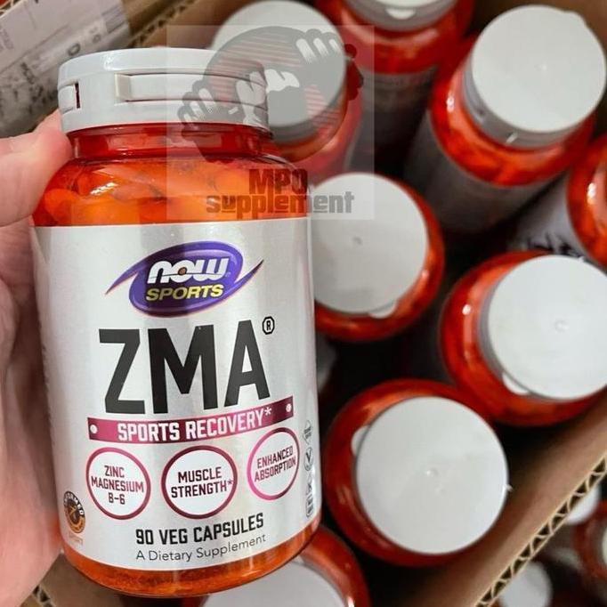 Now Sports Zma (90 Caps) Now Foods Zma Now Zma Suplemen Recovery
