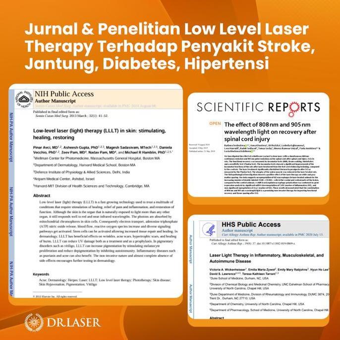 Fitplus- Gogomall Dr Laser Perfect 10 Plus Terapi Laser Bantu Melancarkan Sirkulasi Darah 10 Titik L