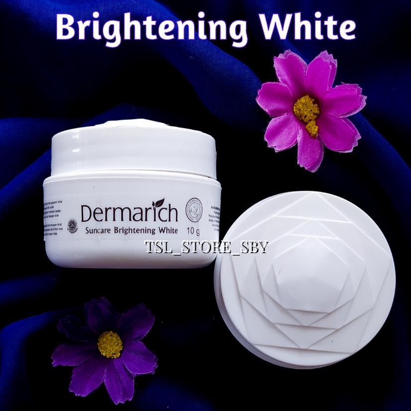 Dermarich Suncare Brightening White - Sunscreen Brightening - Cream Pagi Siang Mencerahkan Dan Memut
