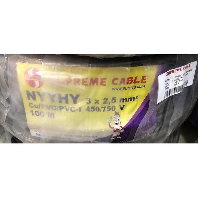 TERBARU - KABEL NYYHY 3x2,5 SUPREME 100METER