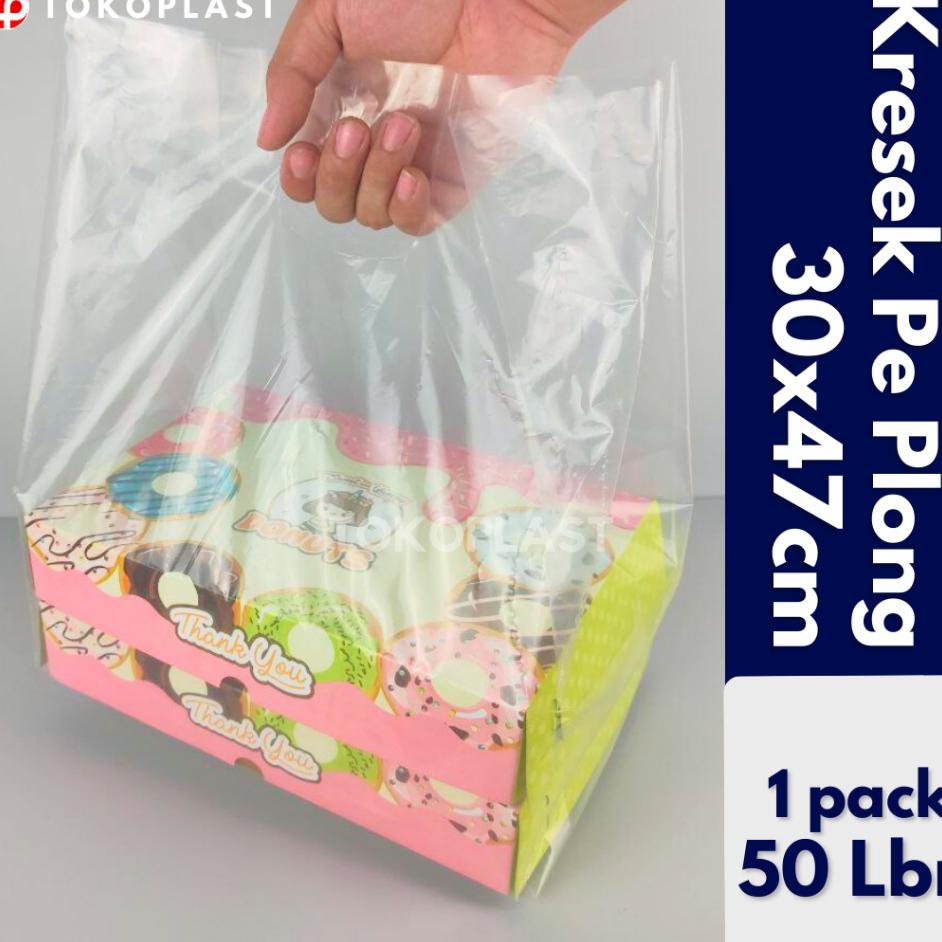 Kresek Donat Isi 6 Kresek Donat Isi 12 Kresek Pe Pex Bening  Kresek Donat Kresek Donat Besar Kantong
