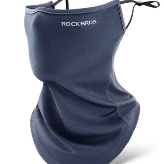 Rockbros Mz012 Face Mask Masker Wajah Uv Balaclava Ice Silk Anti-Uv Quick Drying Cover Sunscreen Ban