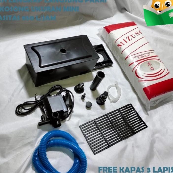 Lengkap 800 Liter Per Jam 6 Watt Paket Pompa Air Aquarium Filter Lengkap Aquarium Paket Filter Aquar