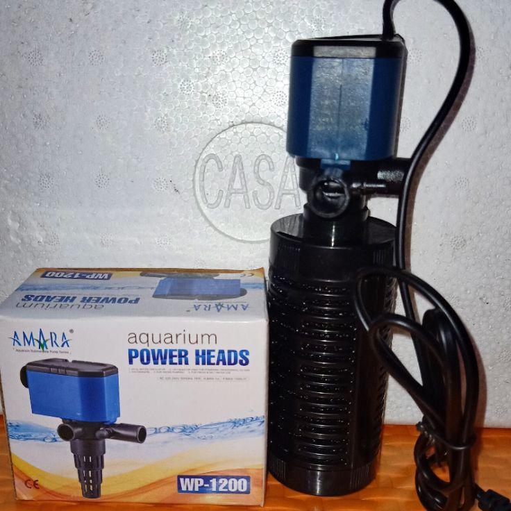 Pompa Air Akuarium Amara 1200 + Quick Filter 1 Set