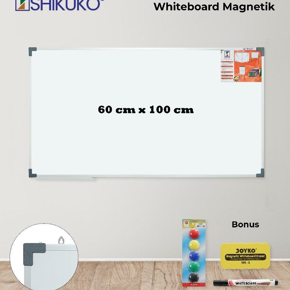 Papan Tulis Magnet / Whiteboard 60 X 100
