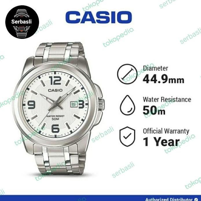Ready Casio Pria MTP1314D / MTP-1314D Original & Bergaransi
