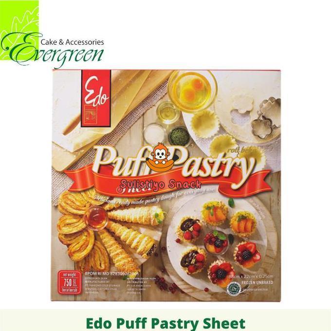 nikmat edo puff pastry sheet 750 g