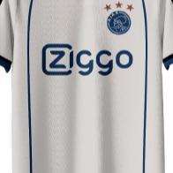 Jersey Ajax Retro Klasik Putih Biru Ziggo Kualitas Terbaik Baju Bola Pria Benghar.Id-114