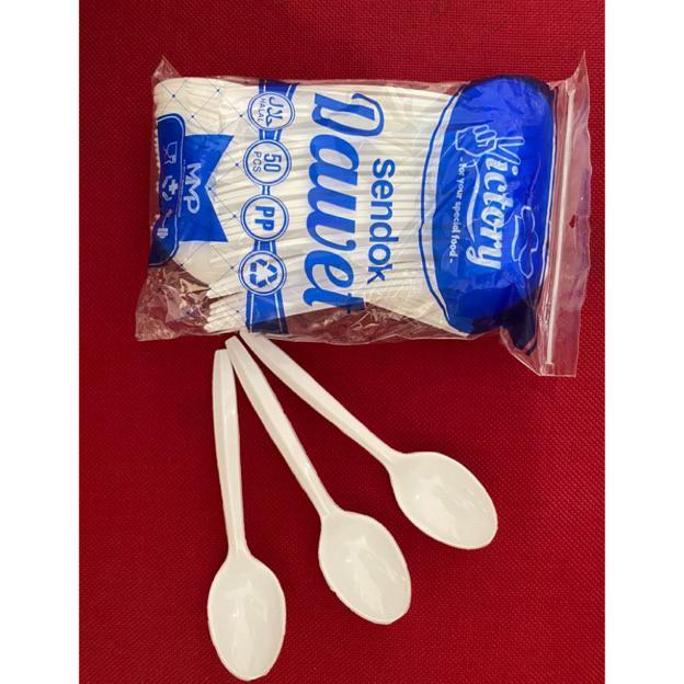 Sendok Dawet Bisa Untuk Es Cream Sendok Tanggung Plastik