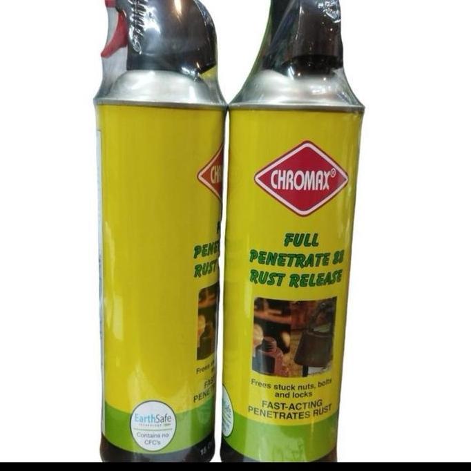 Ready Chromax Full Penetrate & Rust Release / Pelumas Untuk Buka Baut (500ML)