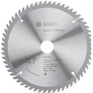 Bosch 8" 60T Circular Saw Blade / Mata Gergaji Kayu 8 Inch 60 T