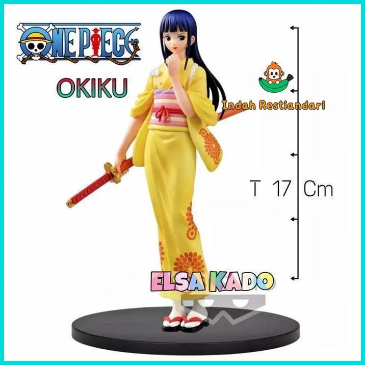 Figure Okiku One Piece Kiku Wano Dxf The Grandline Men Nami Robin