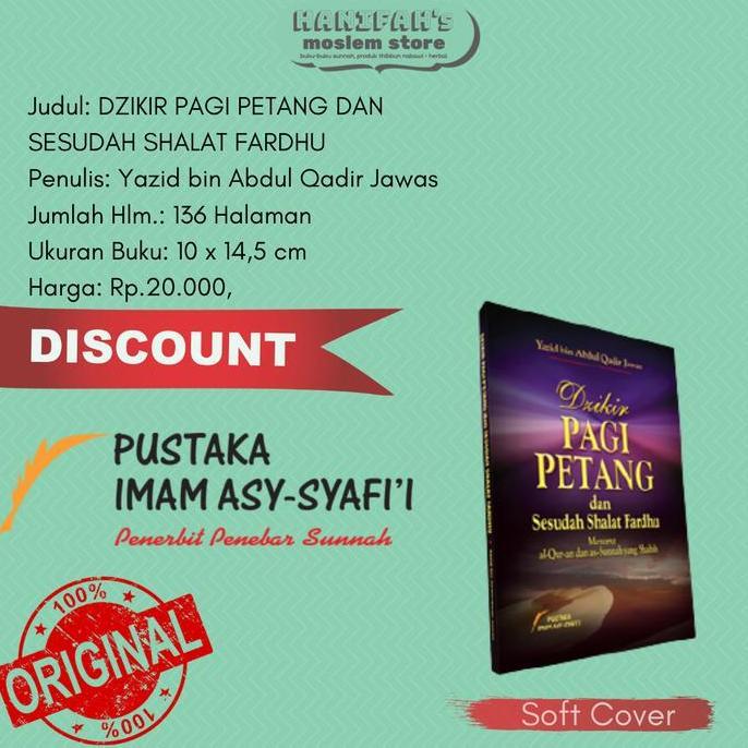Dzikir Pagi Petang Ustadz Yazid Pustaka Imam Syafii Zikir Pagi Petang