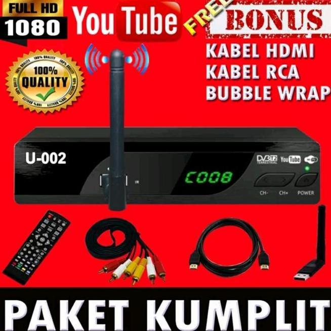 Stb Set Top Box Dvbt 2 Skybox Sky Box Tv Dital Penerima Siaran