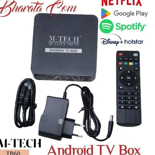 Android Tv Box Android 10.1 Ultra Hd 4K Wifi Mtech Tb60