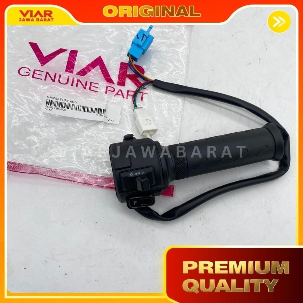 Grip Gas E-Bike Viar C2 C 2 Sepeda Listrik / Grip Kanan Gas Viar C2 C 2 / Grip Sepeda Listrik C2 C 2