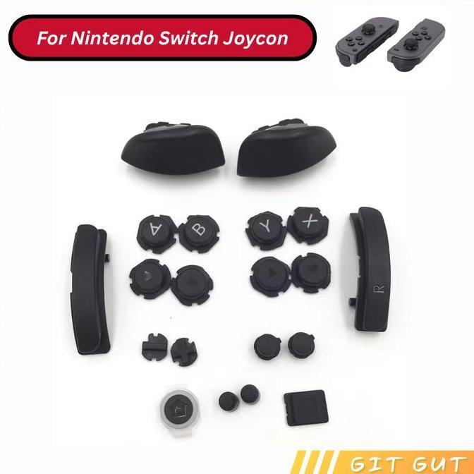 Nintendo Switch 1 / OLED Joycon Button Replacement Tombol Pengganti ABXY L R ZL ZR
