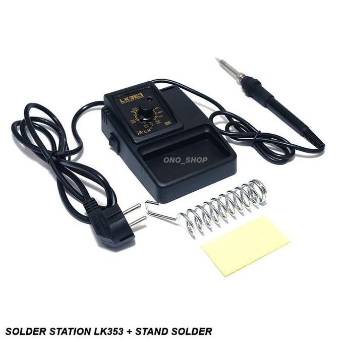 krisfiyantozz Solder Station LK353 + Stand Solder Diskon