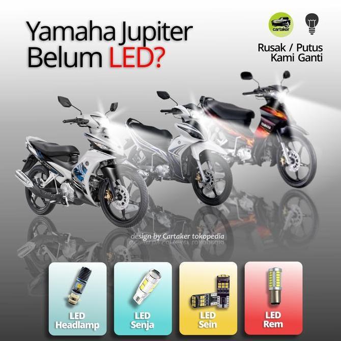 Lampu LED Motor Yamaha Jupiter Z Z1 MX 115 125 135 Burhan