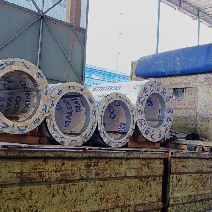 Seng Plat Galvalum 0.80Mm L 120Cm Supradek Plat Seng Talang Zincalum 0.8 Mm Tct Lebar 1219 Mm Bahan 