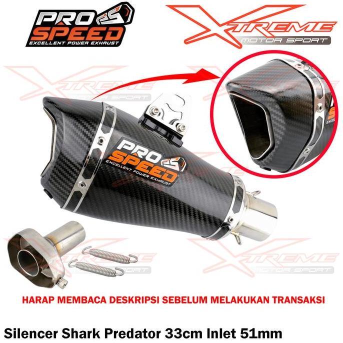 Knalpot Prospeed ADV 150cc Shark Predator Fullsystem
