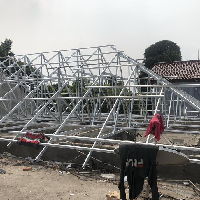 Pemasangan Rangka Atap Baja Ringan Galvalume Bergaransi Berpengalaman