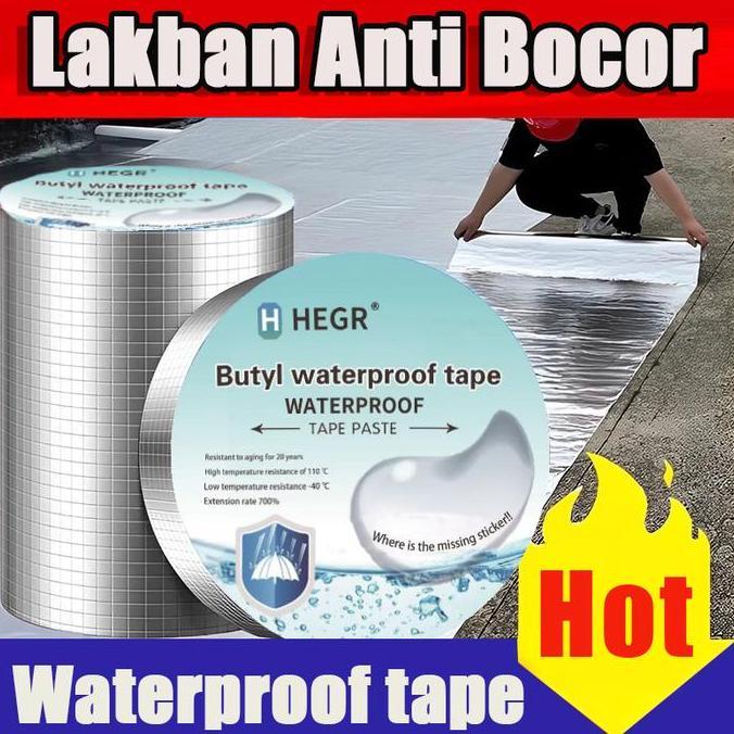 LAKBAN ANTI BOCOR / LAKBAN WATERPROOF / LAKBAN ALUMINIUM FOIL ANTI AIR/ANTI BOCOR ANTI AIR/BUTYL SUP
