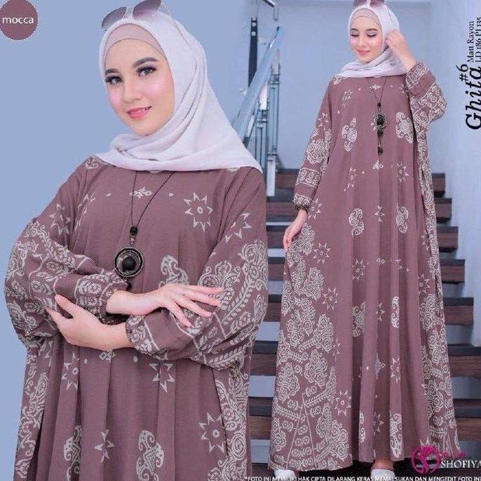 Desi_Wdd - Kaftan Githa 6 Kaftan Gamis Kaftan Rayon Kaftan Muslim Kaftan Panjang Kaftan Nyaman Kafta