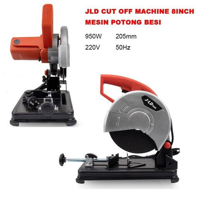 Jafriansyah2 - Jld Mesin Potong Besin 8Inch Cut Off Machine 950Watt Gergaji Mitra J208 Mesin Potong 