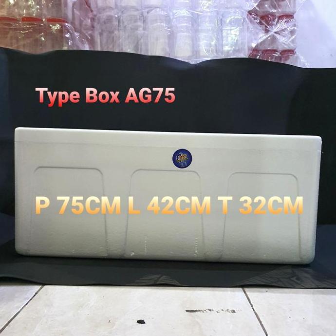 styrofoam box besar ag 75cm frozen food/ kotak gabus